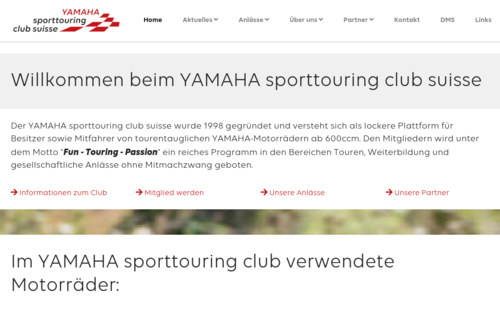 Yamaha Sporttouring Club Suisse